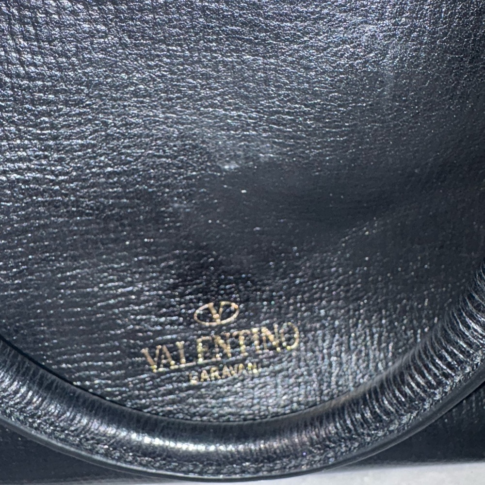 Valentino Garavani Black Tote with Gold Studs - Picture 11 of 12